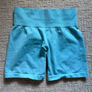 NVGTN High Waist aqua Pro Shorts